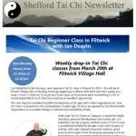 Weekly drop-in Tai Chi classes from March 20th at Flitwick Village Hall